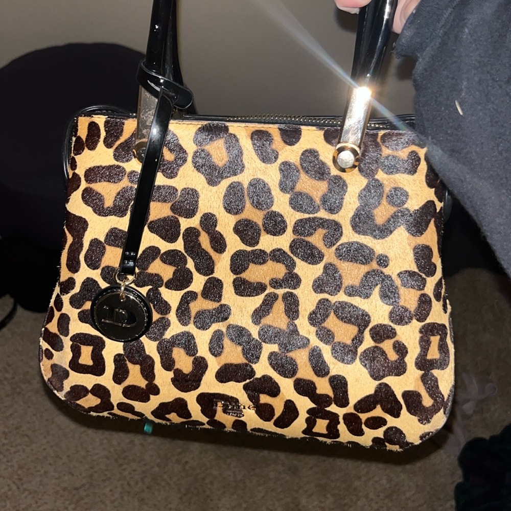 Dune cheetah print bag!!